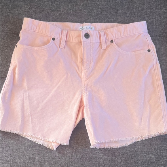 Carve Designs Light Pink corduroy shorts size 6 - Picture 1 of 5